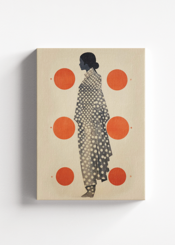 Polka Woman CANVAS