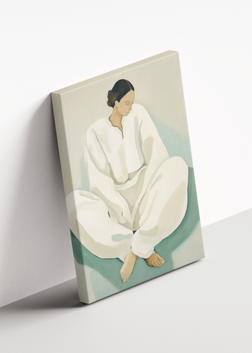 Yoga Woman CANVAS