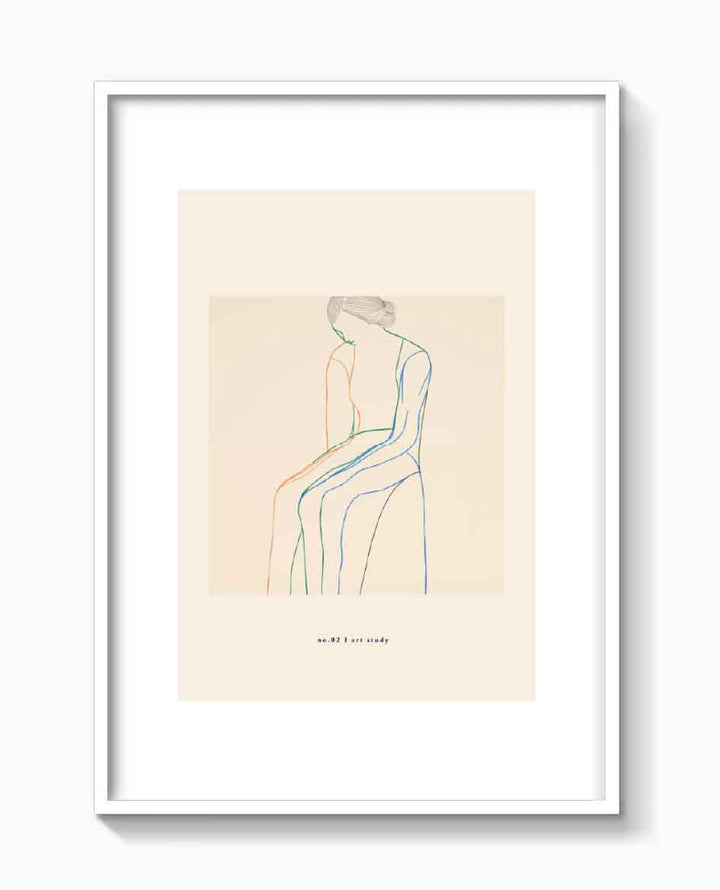 SAD BEIGE WOMAN