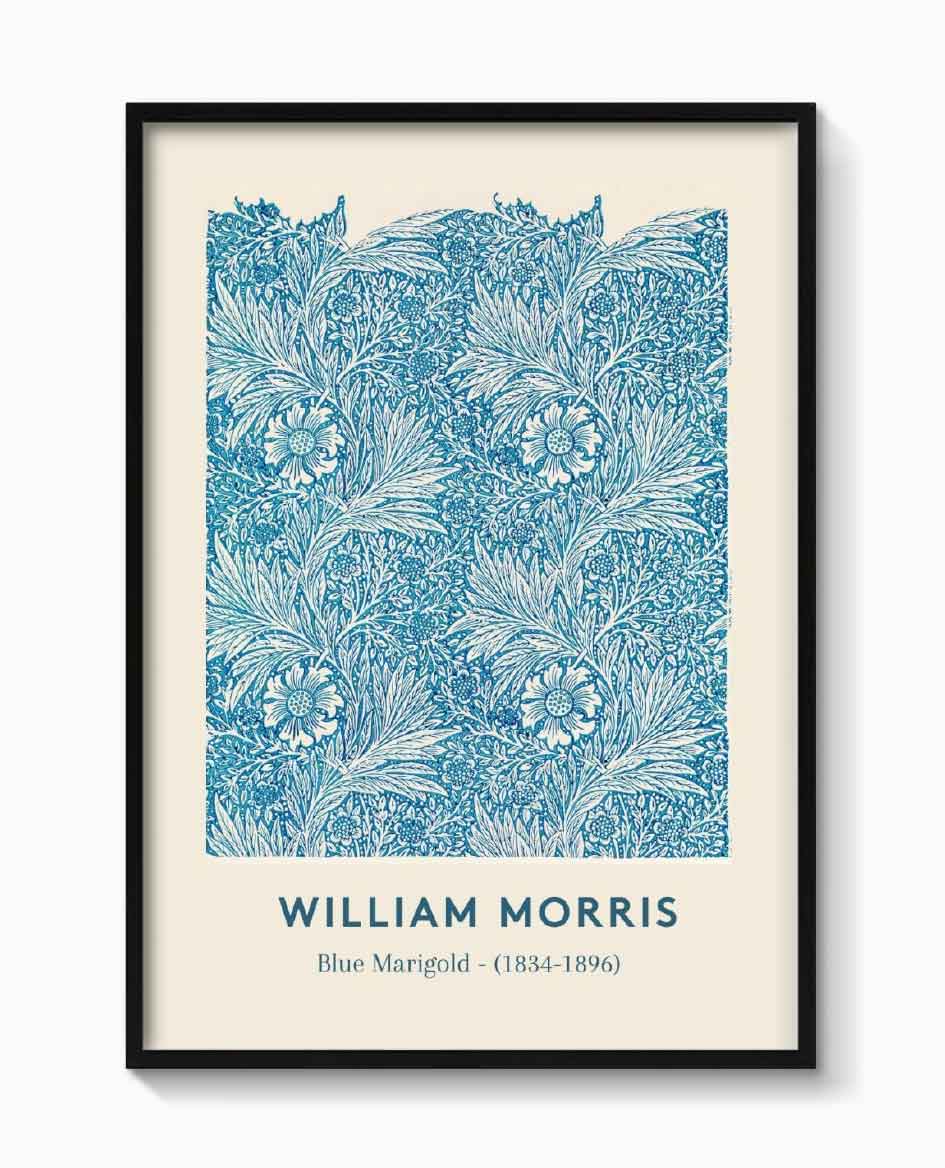 WILLIAM MORRIS- BLUE MARIGOLD