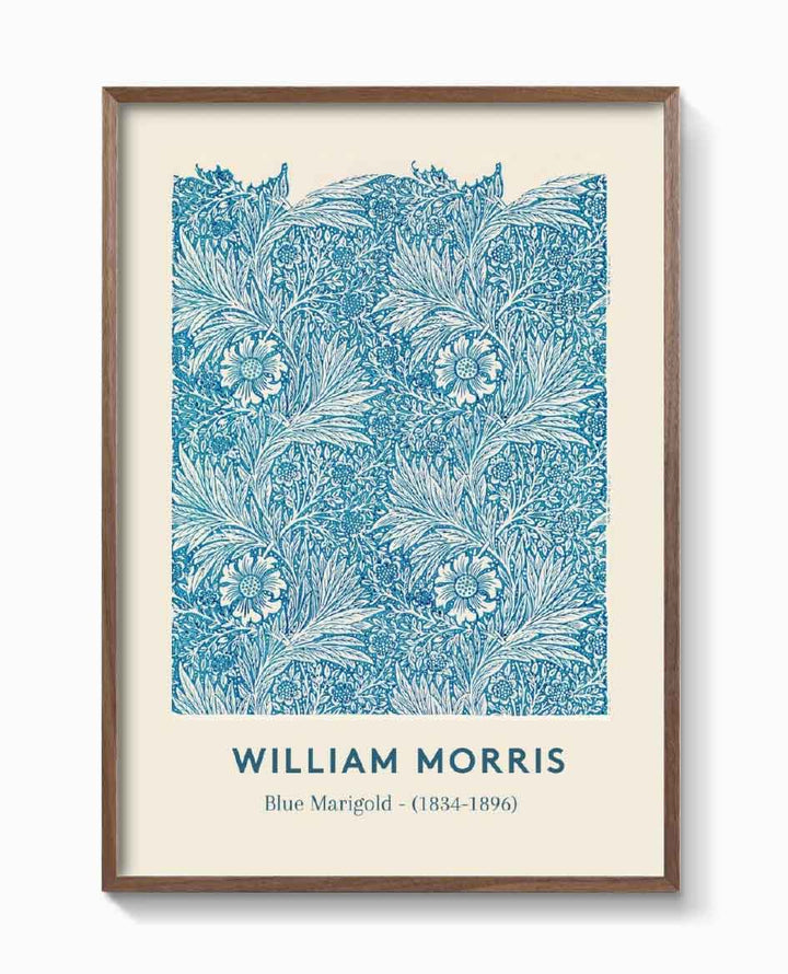 WILLIAM MORRIS- BLUE MARIGOLD